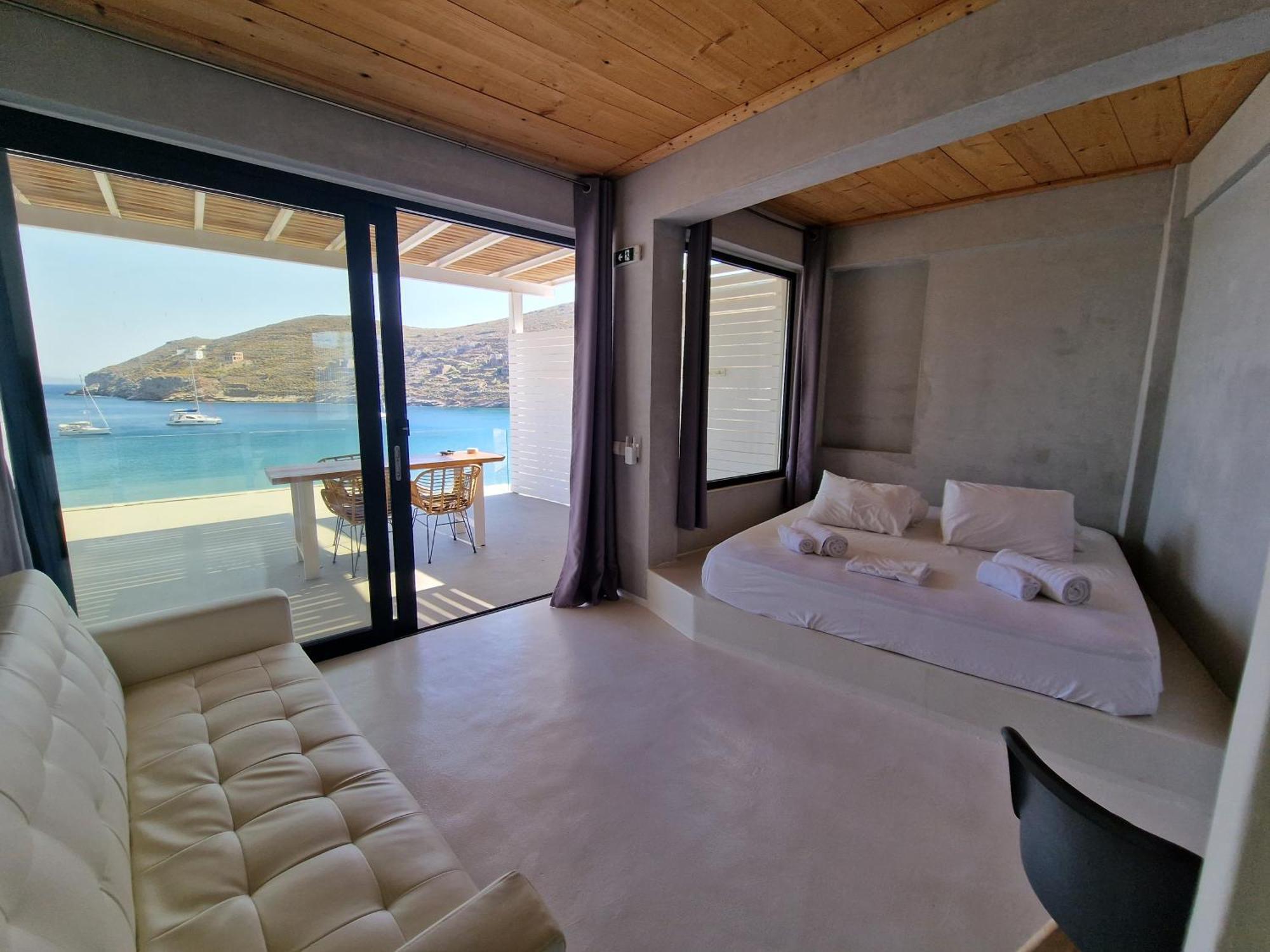 Spathi Beach Suites Kea ห้อง รูปภาพ